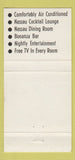 Matchbook Cover - Escape Hotel Fort Lauderdale FL Putt Putt Golf 30 Strike