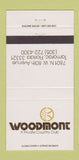 Matchbook Cover - Woodmont Country Club Tamarac FL 30 Strike