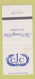 Matchbook Cover - Country Club of Jackson MI 30 Strike