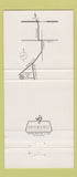 Matchbook Cover - Country Club of Jackson MI 30 Strike