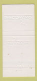 Matchbook Cover - Shadow Lake Golf Racquet Club Penfield NY 30 Strike