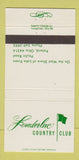 Matchbook Cover - Londerlac Country Club Poland OH 30 Strike