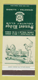 Matchbook Cover - Sunset Ridge Country Club Winnetka IL 30 Strike