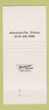 Matchbook Cover - Sunset Hills Country Club Edwardsville IL 30 Strike