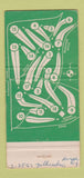 Matchbook Cover Adams County Public Golf Course Brighton Colorado WEAR 30 Strike