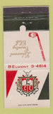 Matchbook Cover - Lakewood Country Club Colorado 30 Strike