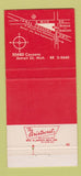 Matchbook Cover - Meyerson's Scotch and Sirloin Detroit MI 30 Strike