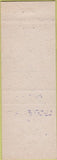 Matchbook Cover - Roscoe's Bar Victor MT hillbilly