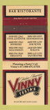 Matchbook Cover - Vinny Testa's Brookline Danvers Dedham MA 30 Strike