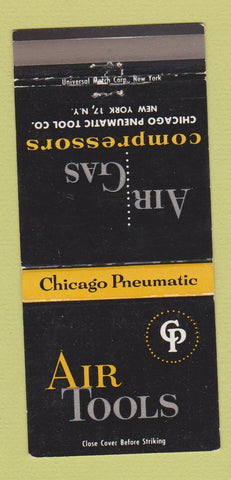 Matchbook Cover - Chicago Pneumatic Air Tools New York City WEAR 30 Strike