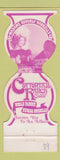 Matchbook Cover - Giraffe Lounge Walt Disney World FL #1 30 Strike