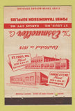 Matchbook Cover - Essmueller Power Transmission St Louis MO 40 Strike