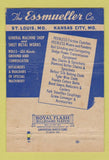 Matchbook Cover - Essmueller Power Transmission St Louis MO 40 Strike