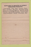 Matchbook Cover - Anderson and White Supply Chicago IL Cutting Tool 40 Strike