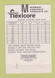Matchbook Cover - Flexicore Concrete Franklin Park IL 40 Strike