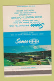 Matchbook Cover - Senco Products Chicago IL Franklin Park 40 Strike
