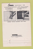 Matchbook Cover - Senco Products Chicago IL Franklin Park 40 Strike