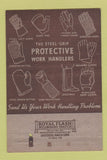 Matchbook Cover - Old Hickory Steel Grip Gloves Danville IL 40 Strike