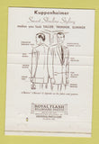 Matchbook Cover Kuppenheimer Men's Clothes Robbins Fort Lauderdale FL 40 Strike