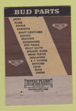 Matchbook Cover - Bud Radio Parts Cleveland OH 40 Strike