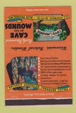 Matchbook Cover - Cave of the Mounds Blue Mounds WI 40 Strike