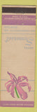 Matchbook Cover - Somerset Hotel Boston MA DD Bean