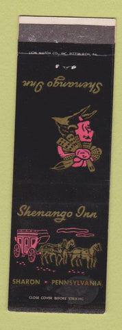 Matchbook Cover - Shenango Inn Sharon PA WEAR