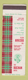 Matchbook Cover - Buchan Hotel Vancouver BC WEAR