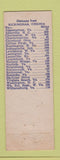 Matchbook Cover - Buckingham Tourist Court Buckingham Court House VA BLUE