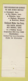 Matchbook Cover - National Motor Inn Waterloo IA