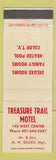 Matchbook Cover - Treasure Trail Motel