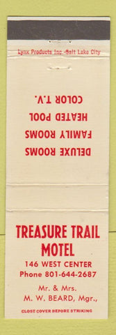 Matchbook Cover - Treasure Trail Motel