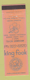 Matchbook Cover - King Fook Miramar Hotel Honolulu Hawaii