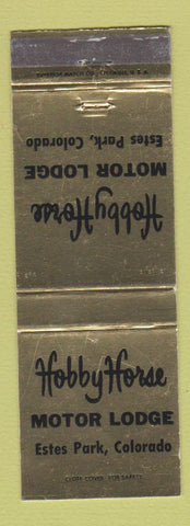 Matchbook Cover - Hobby Horse Motor Lodge Estes Park Colorado