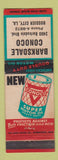 Matchbook Cover - Barksdale Conoco oil gas Bossier City LA
