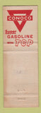 Matchbook Cover - Barksdale Conoco oil gas Bossier City LA