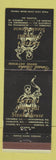 Matchbook Cover - Charcoal Steak House Columbia SC Atlanta GA Charlotte NC