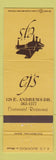 Matchbook Cover - E.J.'s Restaurant Atlanta GA Buckhead