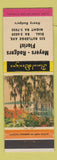 Matchbook Cover - Meyers Rodgers Florist flowers