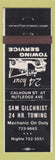 Matchbook Cover - Sam Gilchrist Towing