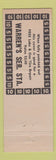 Matchbook Cover - Warren's Service oil gas Scranton PA