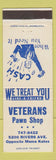 Matchbook Cover - Veterans Pawn Shop