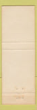 Matchbook Cover - Turkey Run Inn Marshall IN CREASE