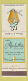 Matchbook Cover - Hotel Manhattan New York City