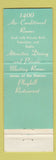 Matchbook Cover - Hotel Manhattan New York City