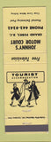 Matchbook Cover - Johnny's Motor Court Grand Forks BC WEAR