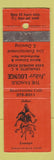 Matchbook Cover - Joker Lounge Charlotte NC
