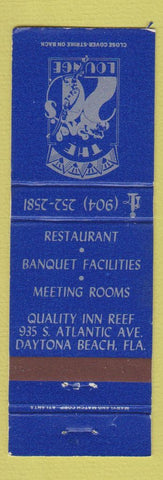 Matchbook Cover - The Lounge Daytona Beach FL WEAR