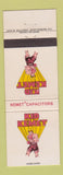 Matchbook Cover - Kid Kemet Capacitors Boxing