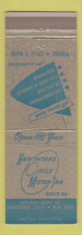 Matchbook Cover - Hawthorne Circle Motor Inn NY